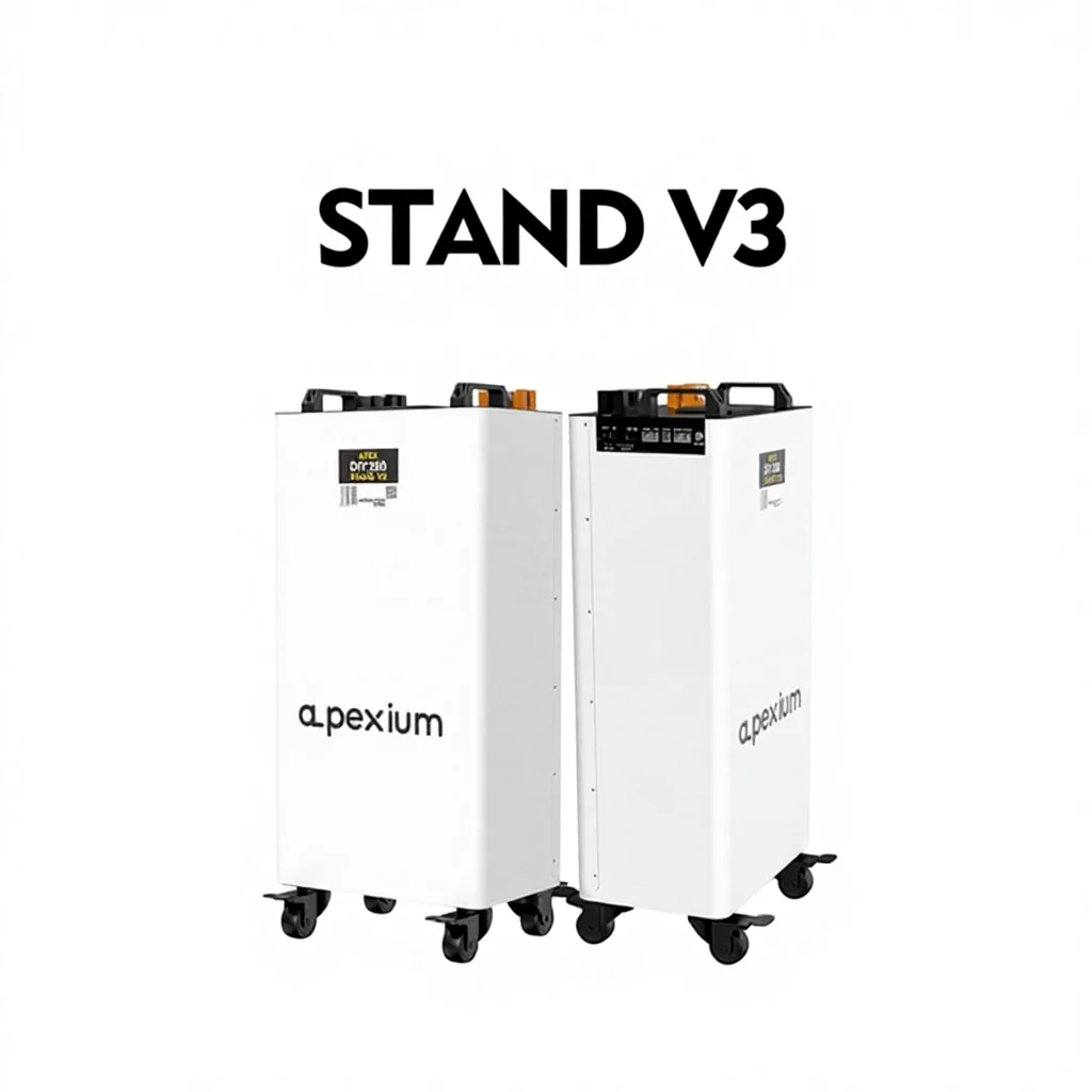 For DIY Kit V3 Vertical 48V 280Ah/304Ah 15kW Prismatic Lifepo4 Steel Solar Storage Battery Case