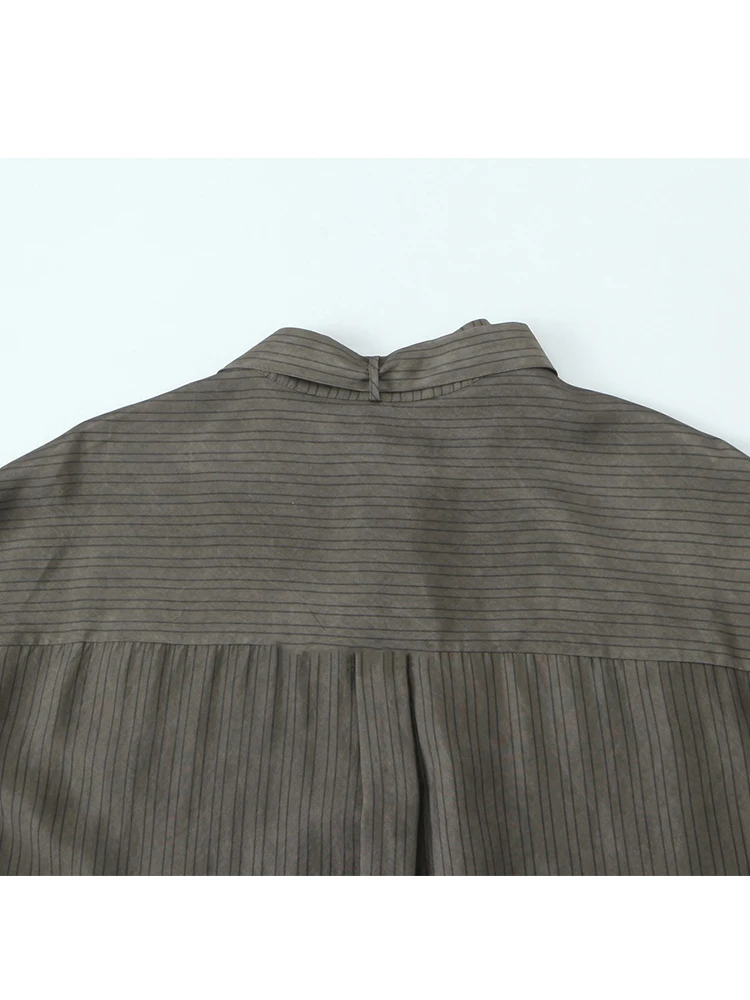 Women Elegant Shirt 2025 Women Autumn New Fashion Solid Color Long Sleeves Button Shirt Women Elegant Leisure Shirt