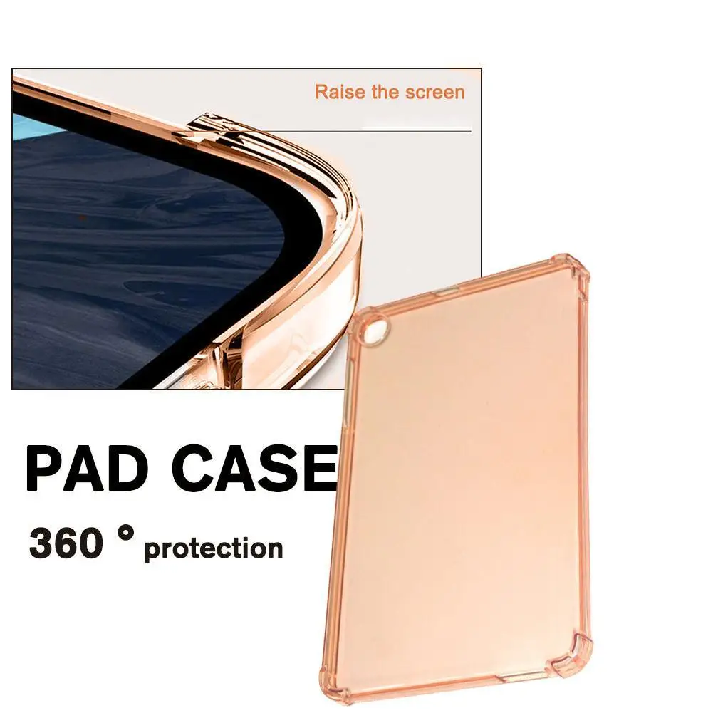 

For ALLDOCUBE IPlay 50 Mini/Pro Tablet Rose Golden Case Tpu Soft Shell Protective Cover Anti Drop Transparent Soft Shell