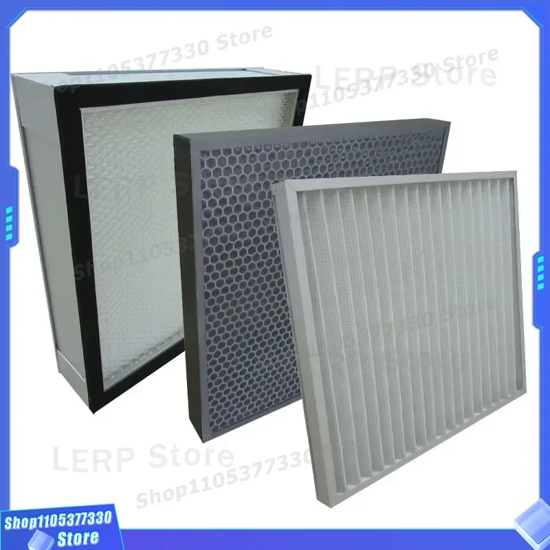 Custom HEPA Activated Carbon Air Filter Box High Efficiency Two Stage Filtration ISO9001 Certified HVAC Ventilation System