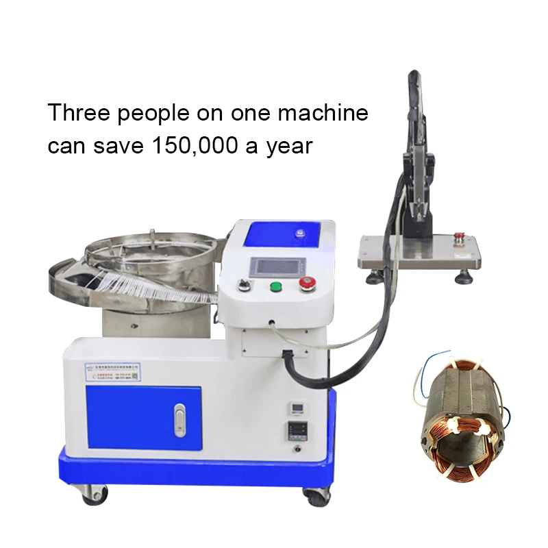 Automatic Nylon Cable Tie Machine,excited String Motor Stator Coil Strapping Machine,feeding Lashing Shears Strapping Machine