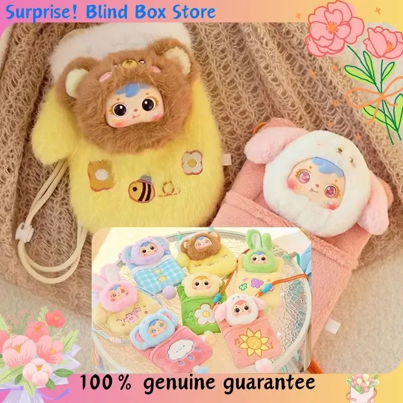 

Samuel Spring Travel Series Виниловая плюшевая сумка для мобильного телефона Слепая коробка Милая кукла Подарок ручной работы Сумка через плечо Подарок на день рождения для девочки