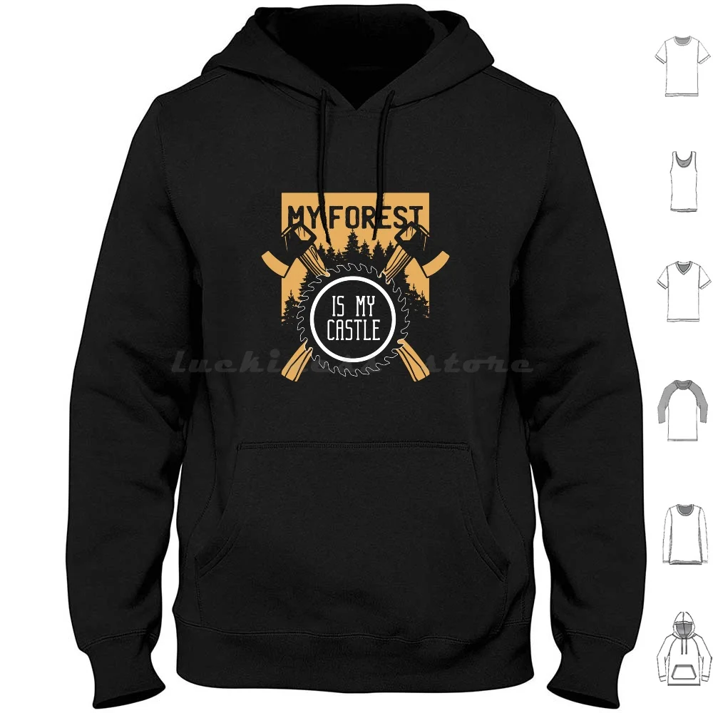 Funny Lumberjack Party Gift , Lumberjack Woodworker Arborist Axe Throwing Hoodies Long Sleeve Lumberjack Axe