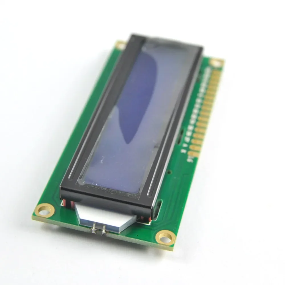 RCmall 1602 LCD Display Module with Blue Backlight 51 Learning Board Supporting LCD1602 16x2 LCD for Arduino
