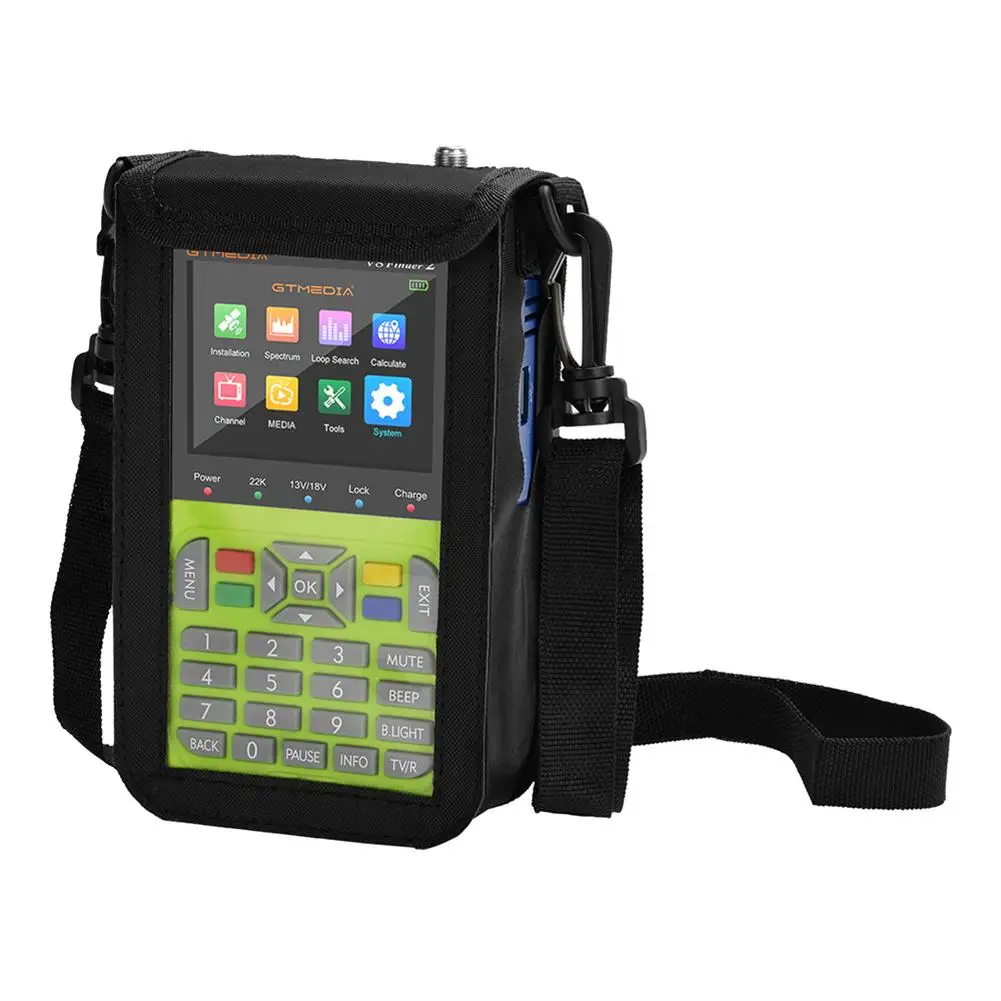 S2 Digital Satellite Finder ricevitore di segnale ricaricabile di tipo C Freesat 1080p Hd V8 Finder2 Meter Dvb-S Star Finder