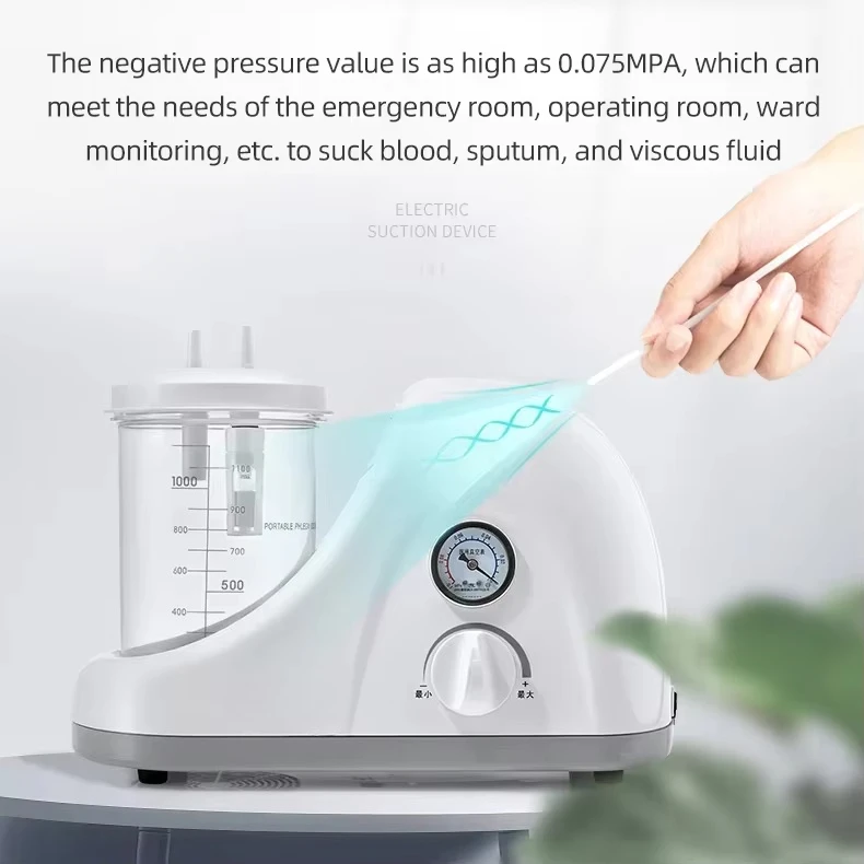 Electric Suction Apparatus Portable Electric Aspirator Machine Plastic CE Hospitl Home Portable Dentals Suction Machine