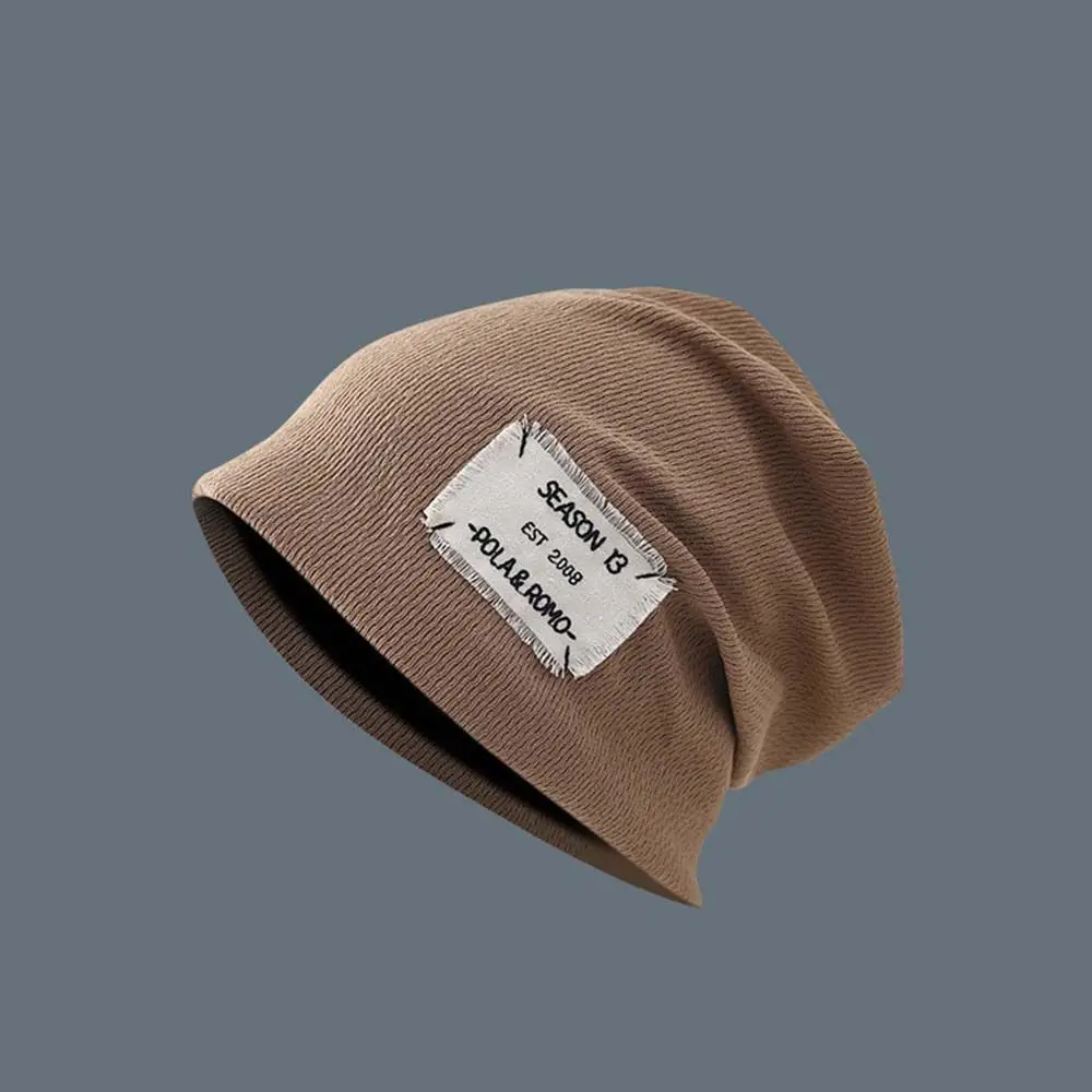 

Fashion Hip hop All-match Summer Spring Solid color Stacking bonnet Knitted Hat Men Skull cap Women Beanie
