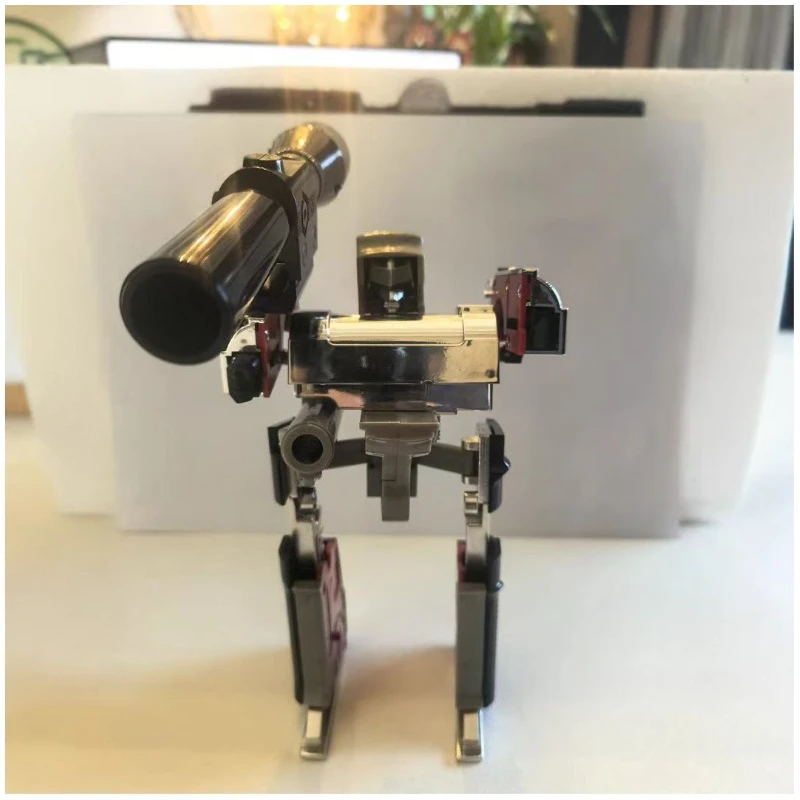 الأصلي في المخزون محول G1 Megatron KO ستوديو سلسلة خالية من الغراء المنقولة التجمع نموذج نموذج اللعب جمع الهوايات هدية #3