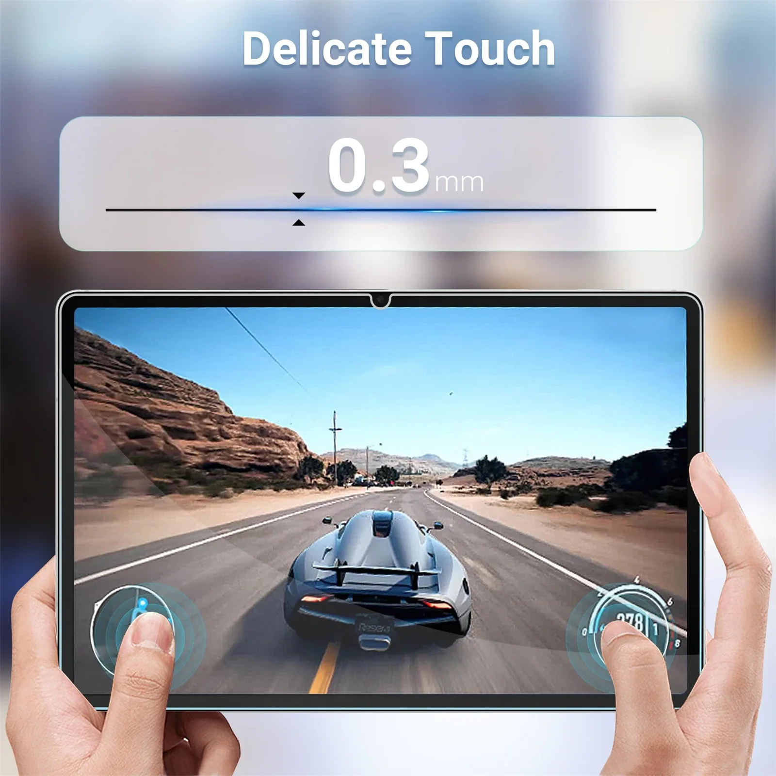 2PCS สำหรับซัมซุง กาแลคซี่ แท็บ S11 5G กระจกนิรภัยป้องกันหน้าจอ 11.0 นิ้วแท็บเล็ตป้องกันรอยขีดข่วน HD ป้องกันฟิล์ม SM-X730 X736