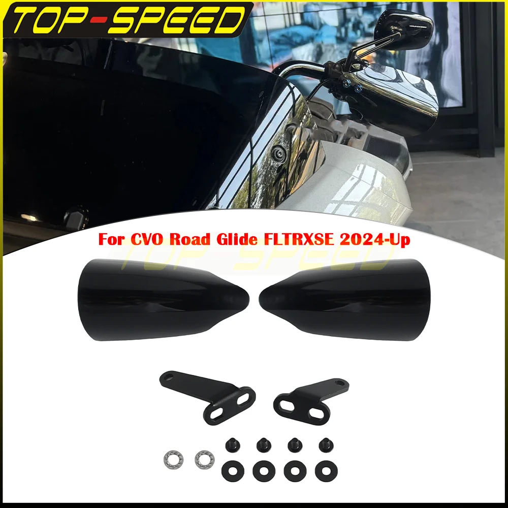 Motorcycle Hand Shield Guard Handle Handguard Protector For Harley Touring Road Glide FLTRX FLTRXSE FLTRXSTSE2023 2024 2025 2026