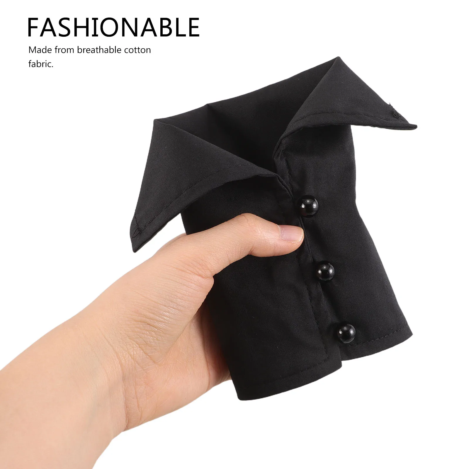 

1 Fake Sleeves Detachable Shirt Stylish Wrist Protection For Office Attire Removable Sleeve Cuffs False Sleeves