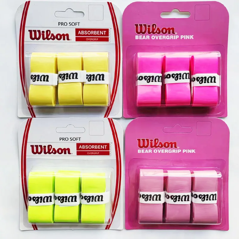 Wilson PU Sweat Absorbing Belt Tennis Racket Sweat Belt Hand Adhesive Overgrips