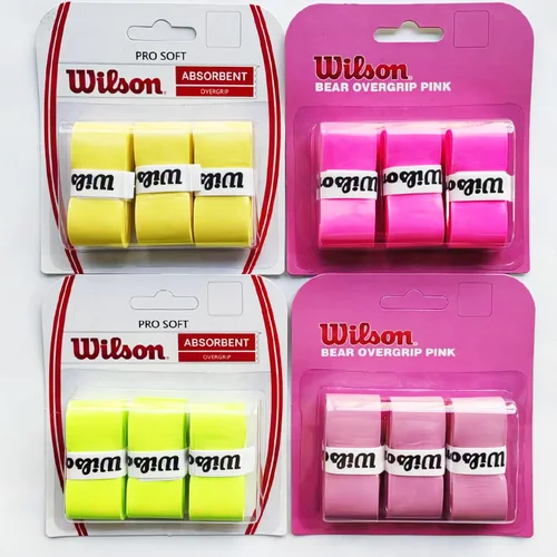 Imagen 2 del producto Wilson PU cinturón absorbente de sudor raqueta de tenis cinturón de sudor overgrips adhesivos de mano