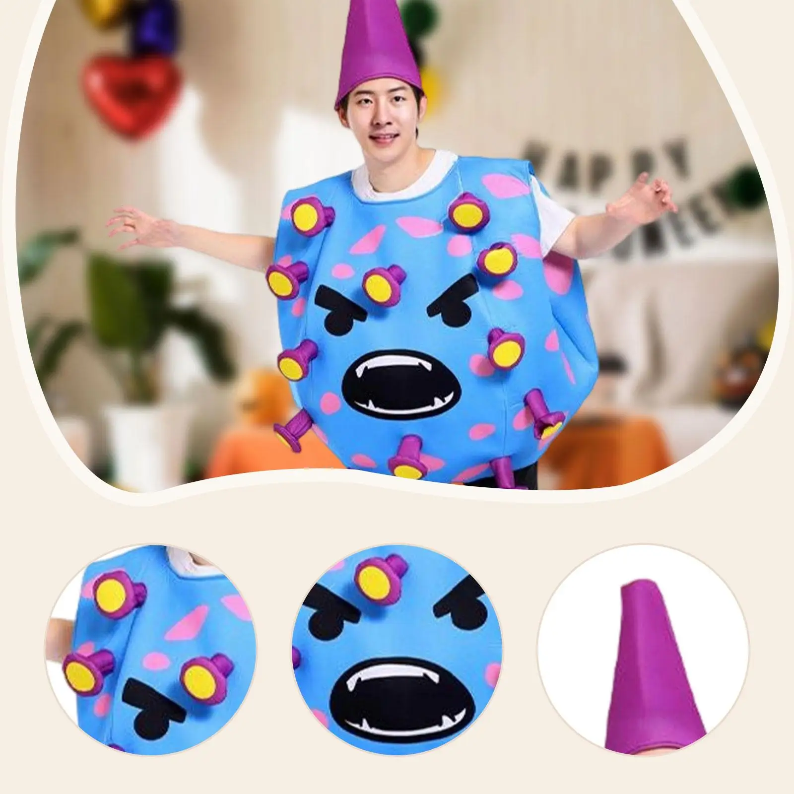 Traje de halloween com chapéu fantasia vestido para adultos cosplay roupa para desempenho de palco feriado masquerade fingir jogar festa