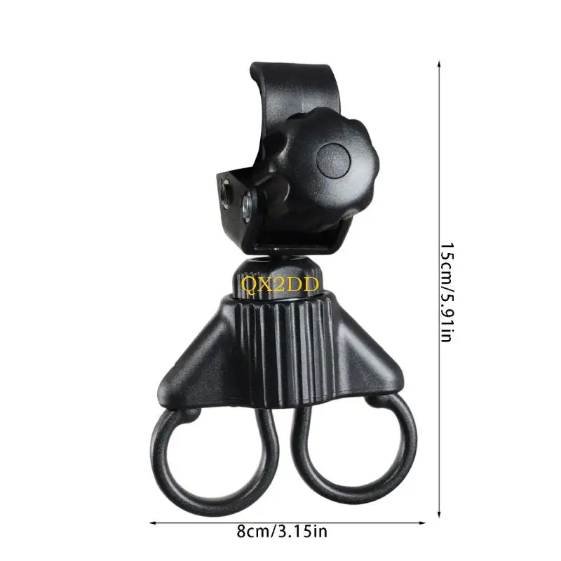 QX2D Infant Carriage Accessory Hook Features 360 Rotation Capability Quick Attachment for Various Strollers Space Saving