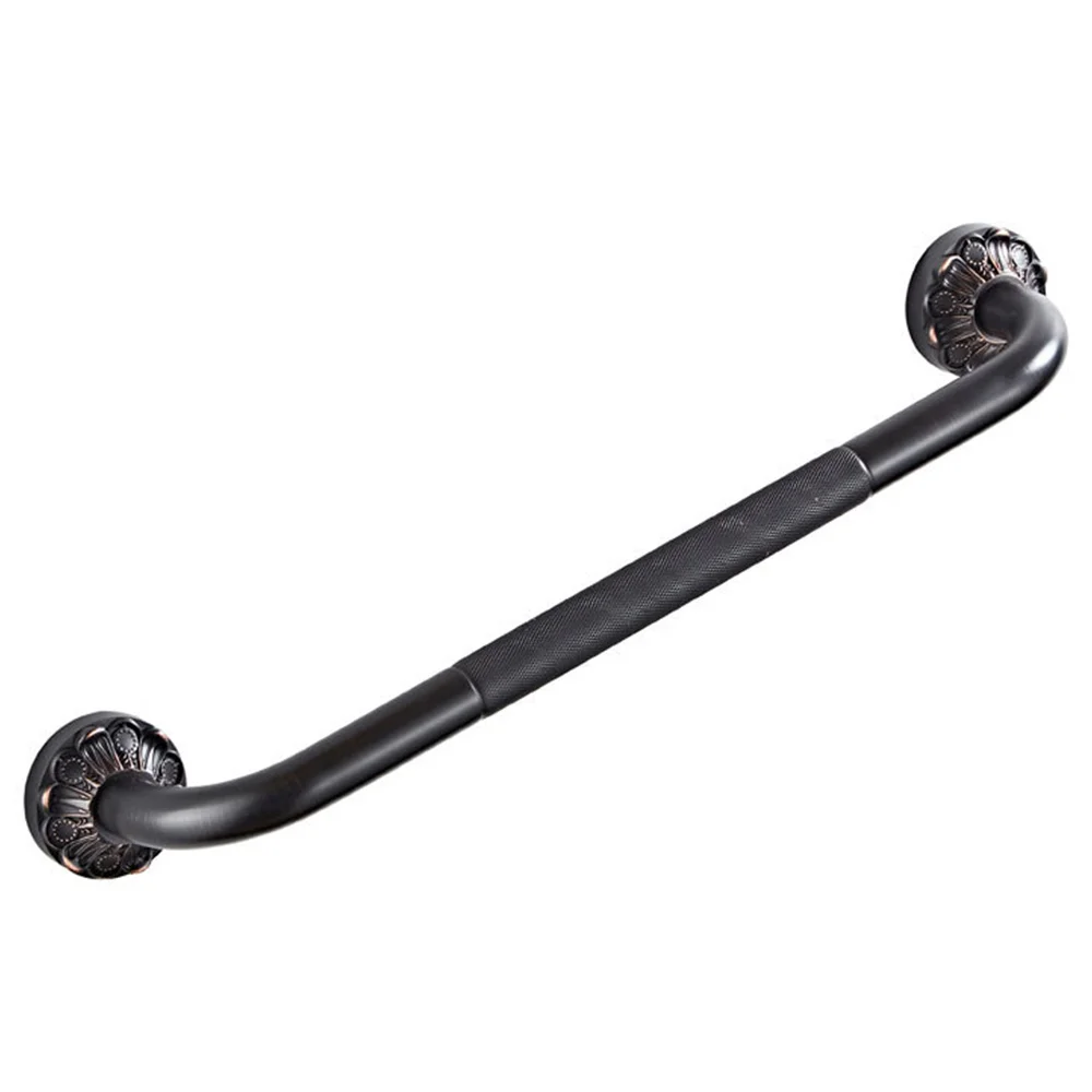 Antique Grab Bar Wall Mount Brass Vintage Tub Toilet Handrail Shower Safety Support Handle Bathroom Towel