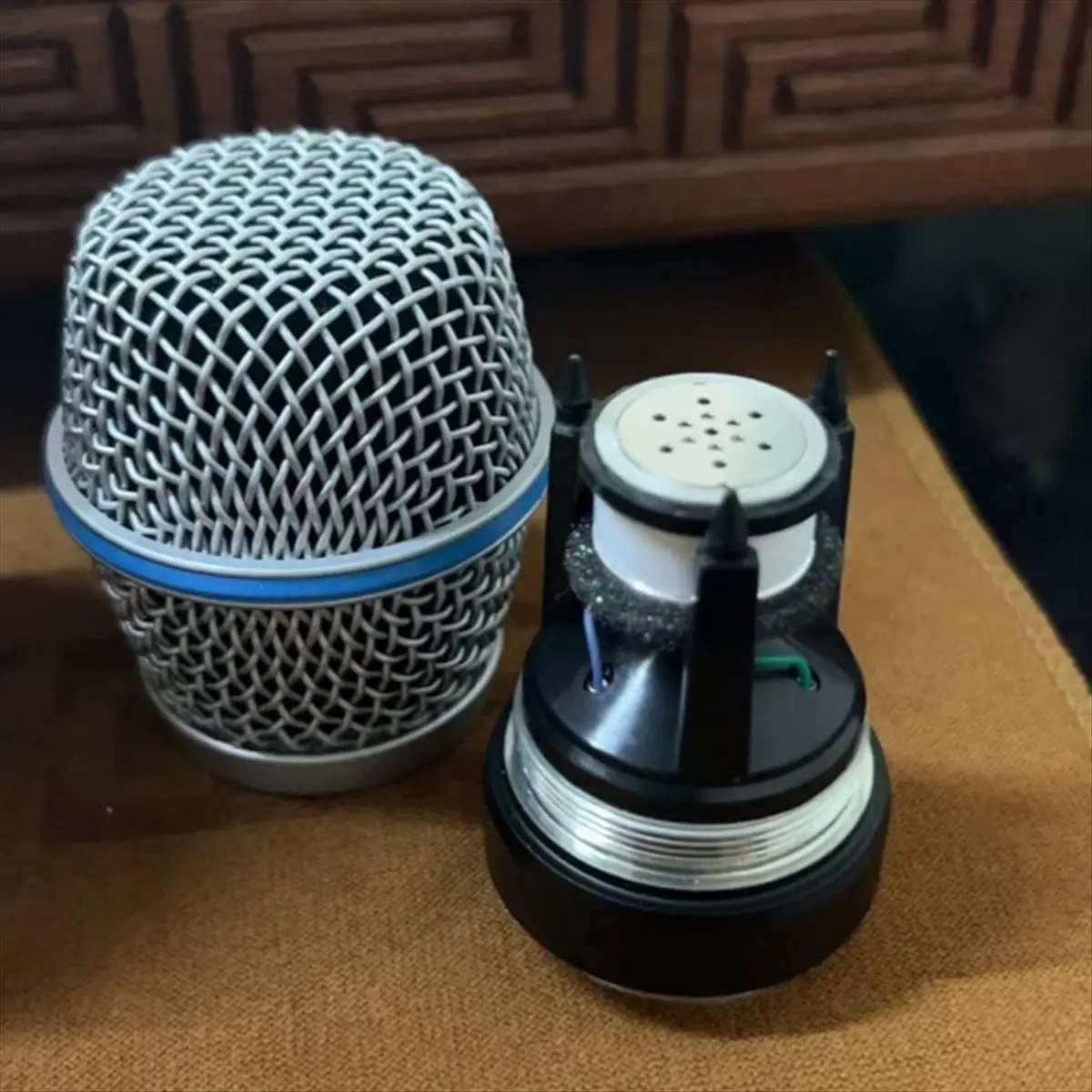 IN-A778U! Cápsula de Micrófono para BETA87A, Núcleo de Micrófono de Condensador, Rejillas de Micrófono para Equipos de Audio y D