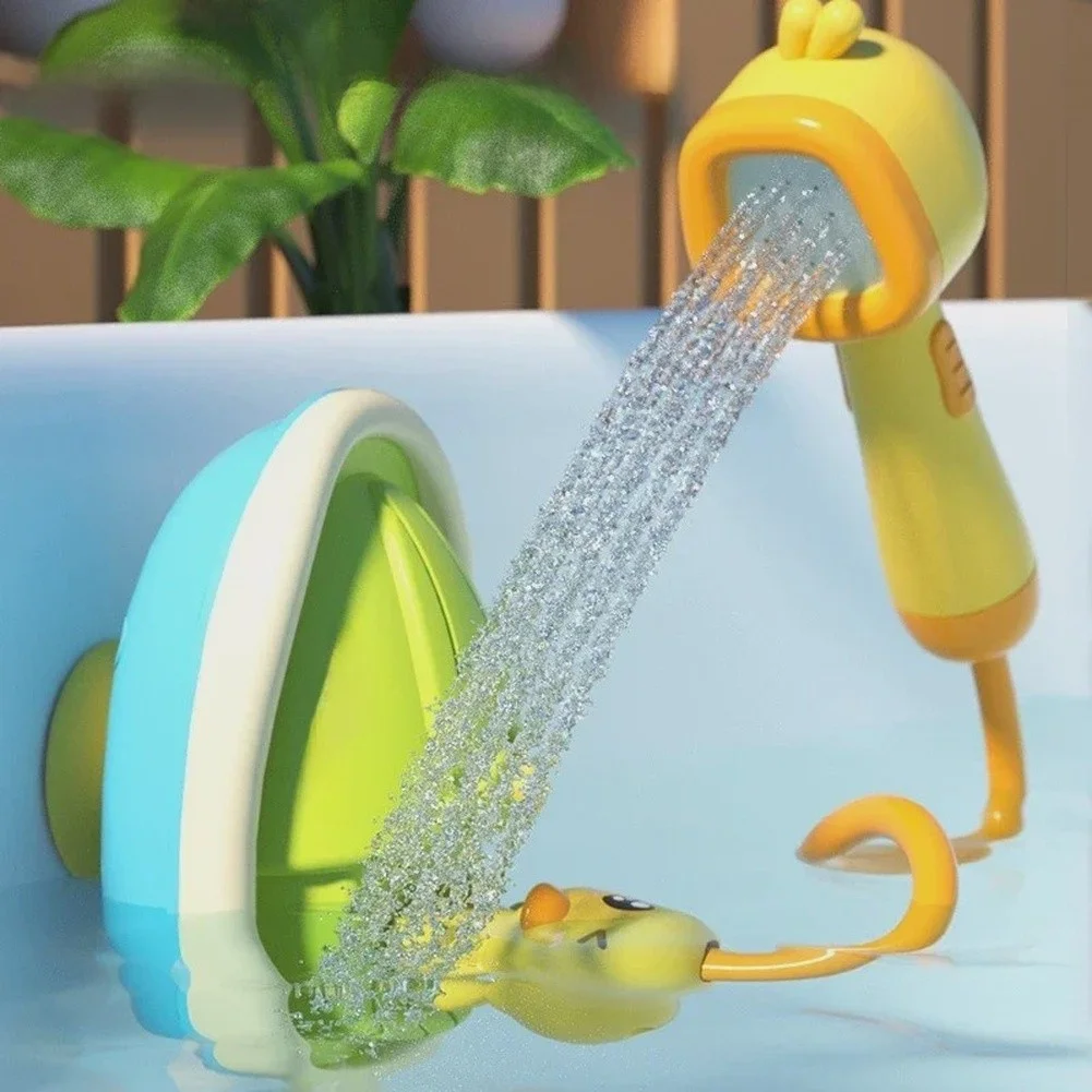 Shower Play Device Bath Water Toy Interactive Water Play Gentle Water Stream Creative Bath Routine Transform Bath Time Into Fun