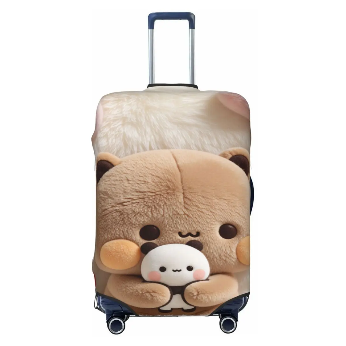 Cartoon Panda Bubu Dudu Suitcase Cover Travel Vacation Fun Luggage Accesories Protection