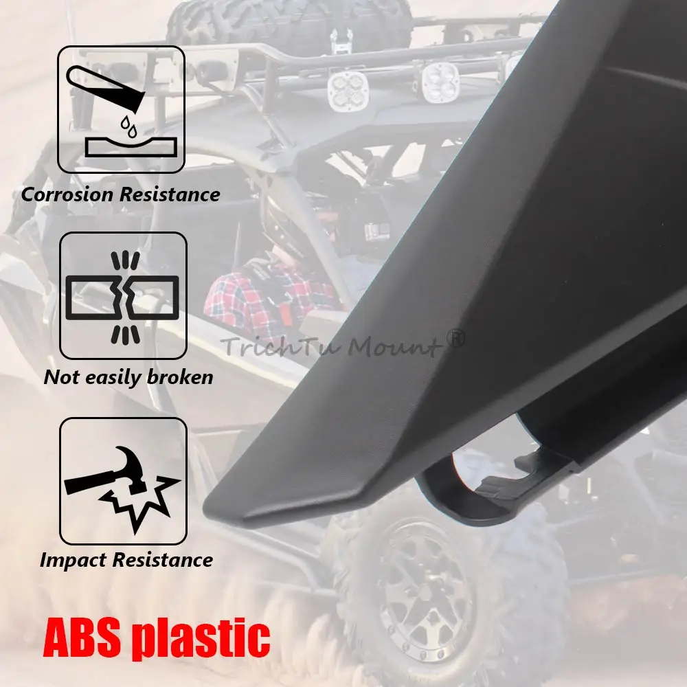 UTV Accessories Left&Right Front Lower Doors Panels Insert Kit Compatible with Can-Am Maverick X3 MAX R RR 2/4 Door 2017-2023