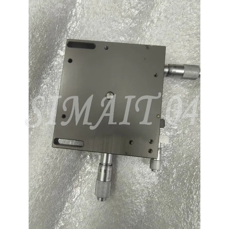 XYR Three-axis Rotary Platform Micrometer Hand Universal Fine Adjustment Thickness 27.5mm