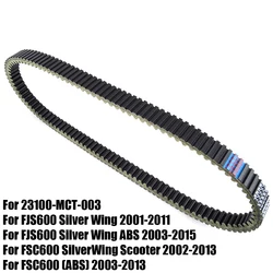 Drive Belt For Honda FJS600 Silver Wing ABS / FSC600 Silverwing 23100-MCT-003 / Transfer Belt For Honda FJS FSC 600