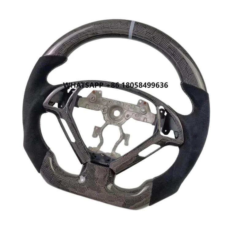 

High-end Customized Black Honeycomb Carbon Fiber Steering Wheel Is Suitable for Infiniti G25 G35 G37