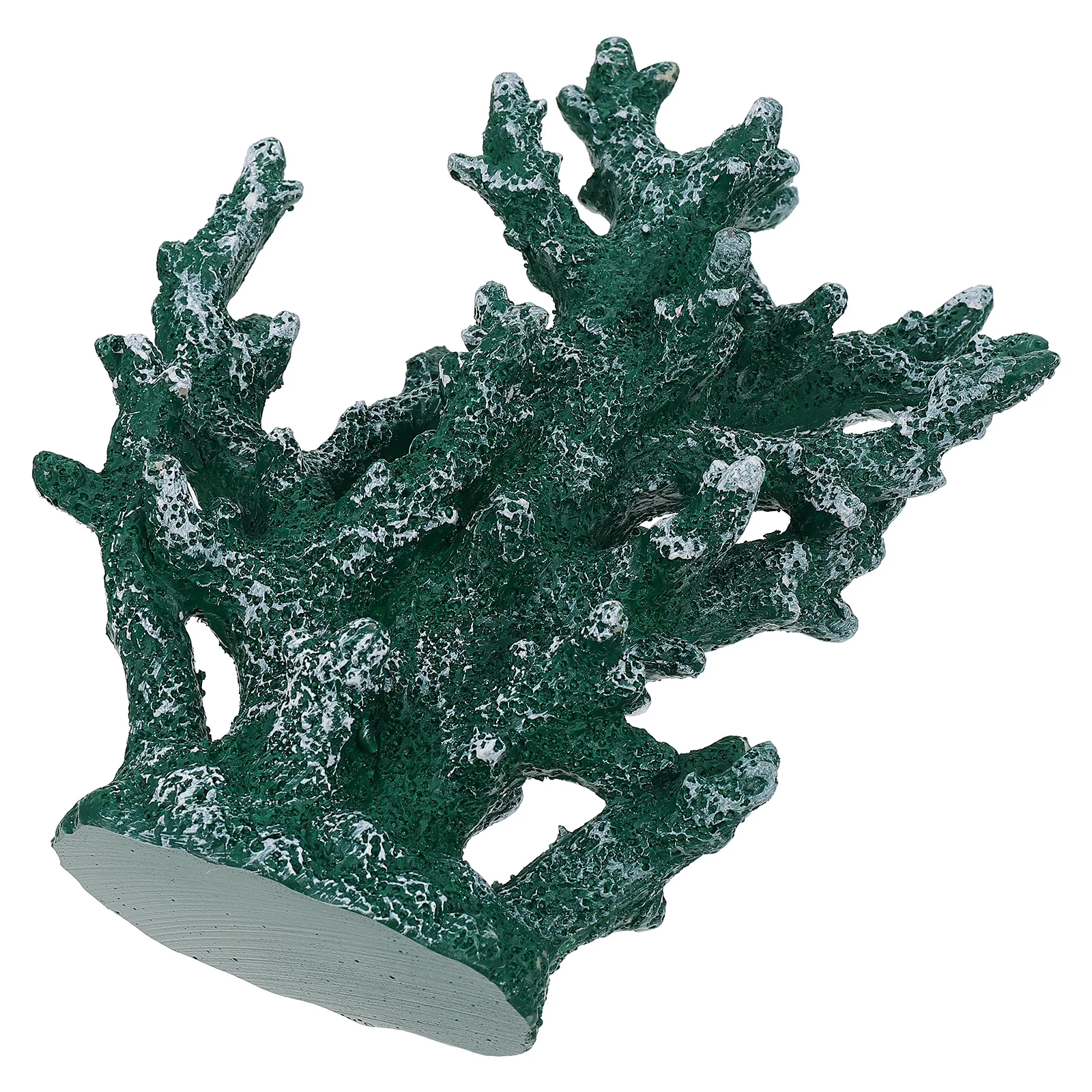 

Decorations Artificial Coral Figurine Fish Tank Statue Aquarium Green Resin Sculpture