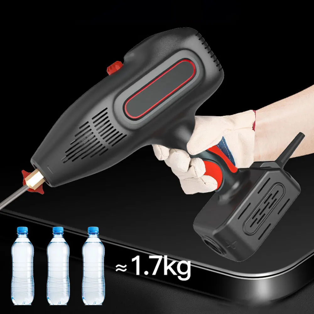 Handheld ARC Welding Machine High-power Digital Welder Dual Voltage US Plug 110/220V Welding Metal YB-1200H no liquid