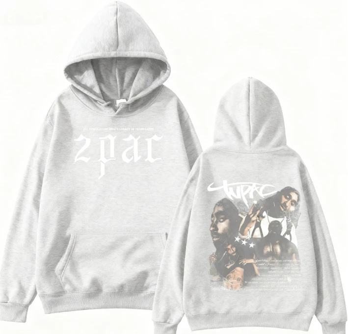 عالية الجودة القطن توباك شاكور 2pac هوديي النساء والرجال النسيج الشارع موضة هوديي جديد عادية التزلج الجري البلوز #4