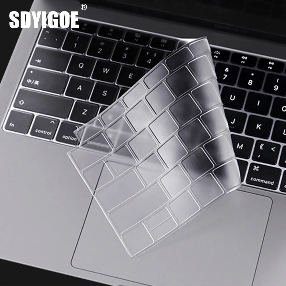 Funda de teclado para Macbook Air 13 M2 Pro 13 M1 Pro 14 16 Max, funda protectora de silicona, A2337 A2338 A2442 A2779 A2681 A2485