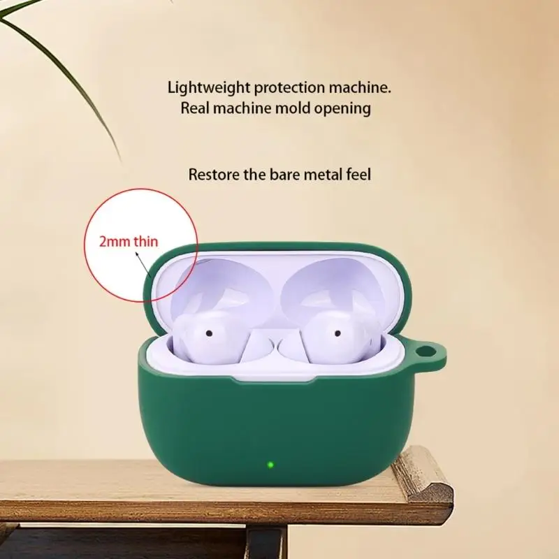 حماية حقيبة الحمل للصدمات ل Realme Buds T310 سماعة رأس T310 غلاف سيليكون مقاوم للغبار قابل للغسل غطاء صندوق شحن