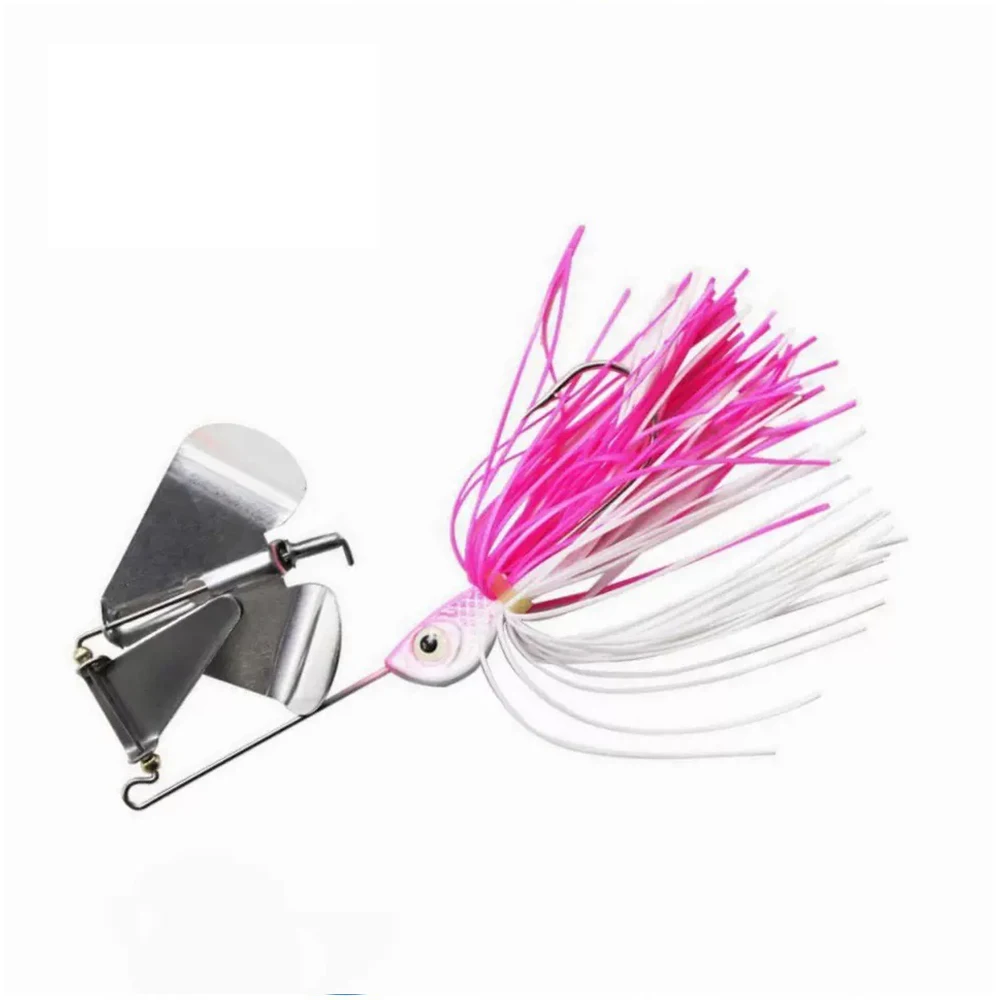 14,7 g/10 cm Angelköder Chatter Bait Spinner Bait mit Klinge Jig Dancer Buzzbait Wobbler Chatterbait für Bass Pike Fish Tackle – Detail 3