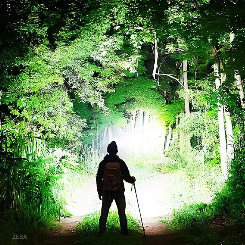 

Налобный фонарь LED 600 Вт, самый мощный, дальнобойный, перезаряжаемый, для рыбалки, водонепроницаемый, для патрулирования