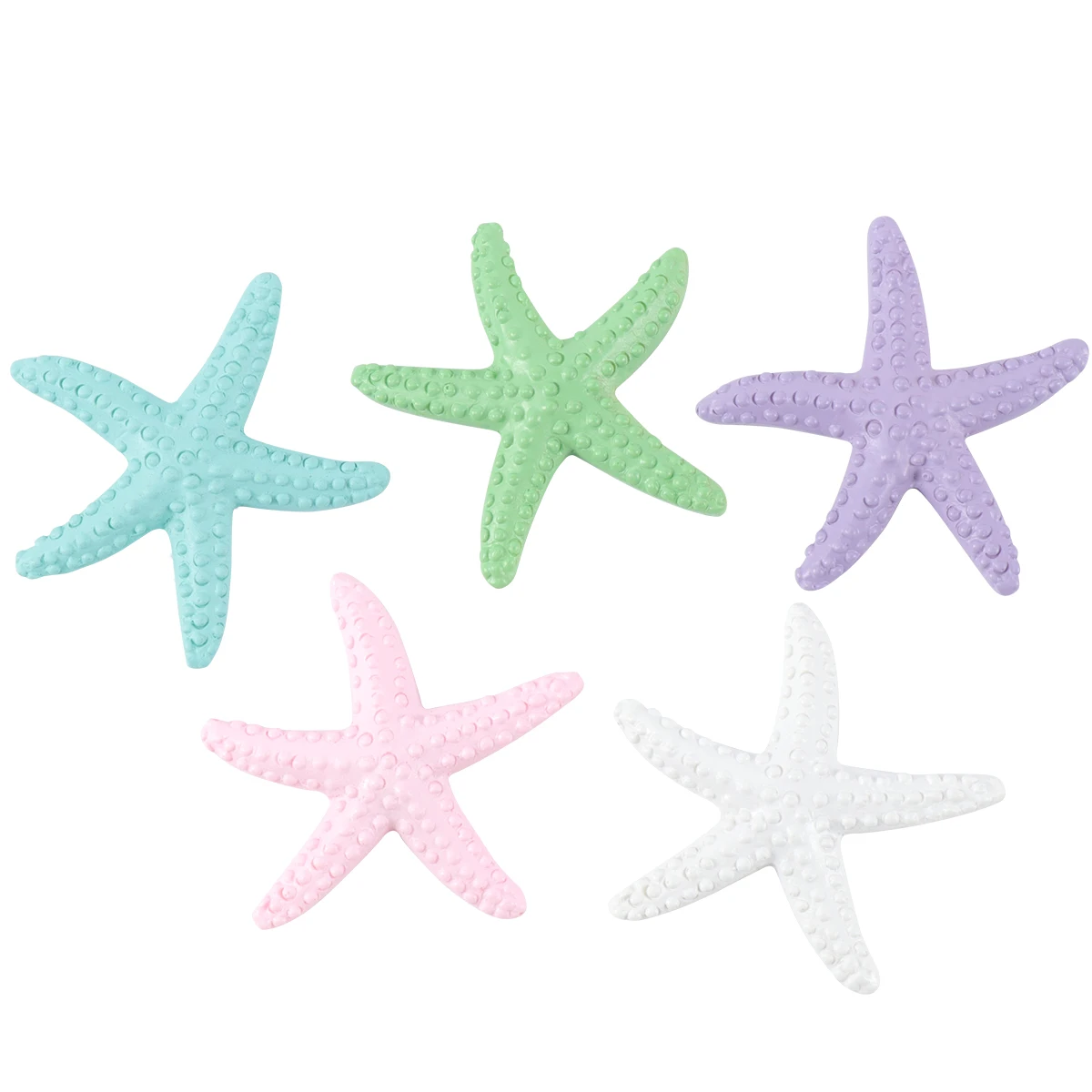 

10 Pcs Artificial Decorations Resin Material Aquarium Fish Tank Kids Toys Safe Realistic Sea Star Ornament