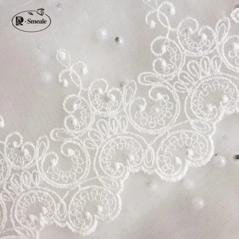 DIY Fabric Lace Black White Sweet Cordate Lace Trim  DIY Craft Materials  Clothing Accessories Lace Embroidery RS80