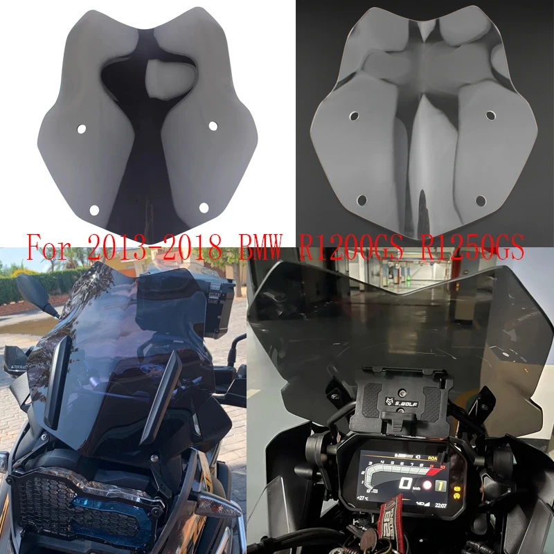 

For BMW R1200GS R 1200 GS LC R1250GS ADV Motorcycle Windscreen Windshield Adventure Wind Shield Screen Protector Parts