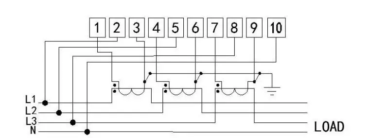 

2026 Трехфазный четырехпроводной DLMS Многофункциональный интеллектуальный счетчик энергии GPRS для беспроводной связи