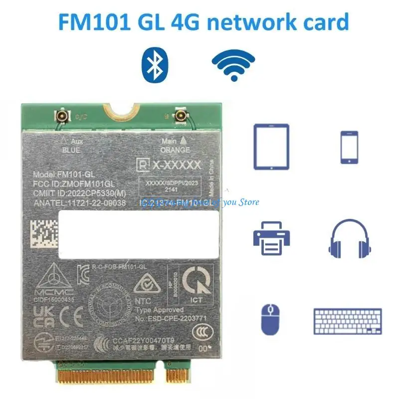 

H9EB FM101GL 4G Card Cat6 300mbps Global Frequency Bands WCDMA Module Support