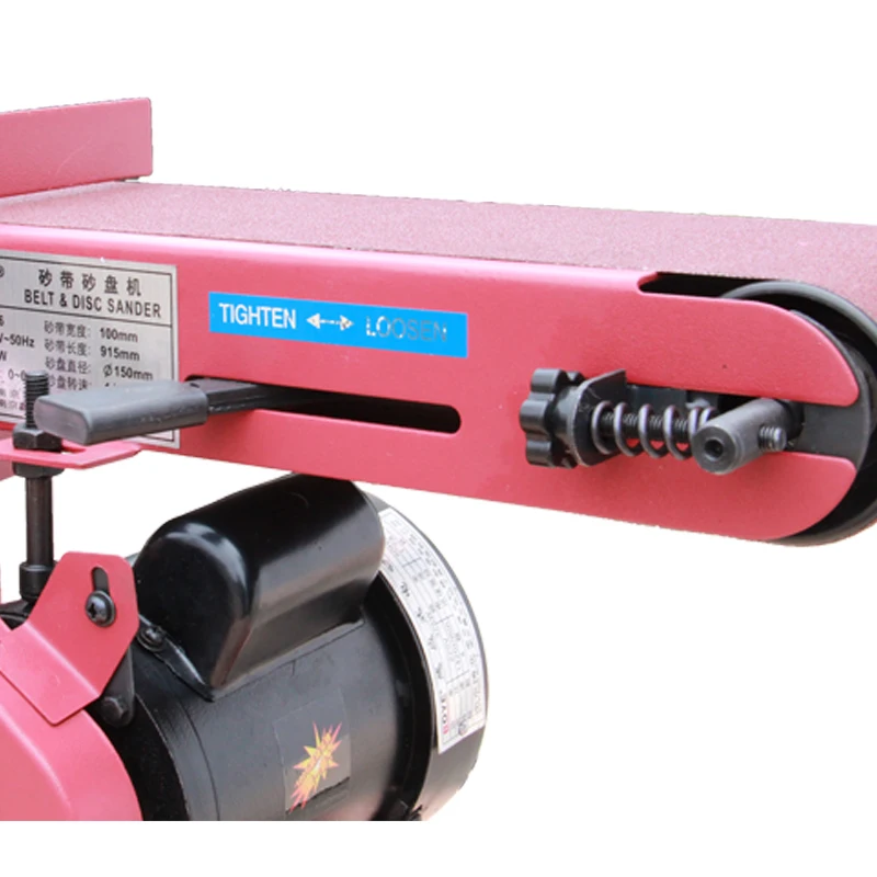 High-power Abrasive Belt Sanding Machine Sandpaper Machine Polishing Machine Polishing Machine Woodworking Polishing Tool 2025 N