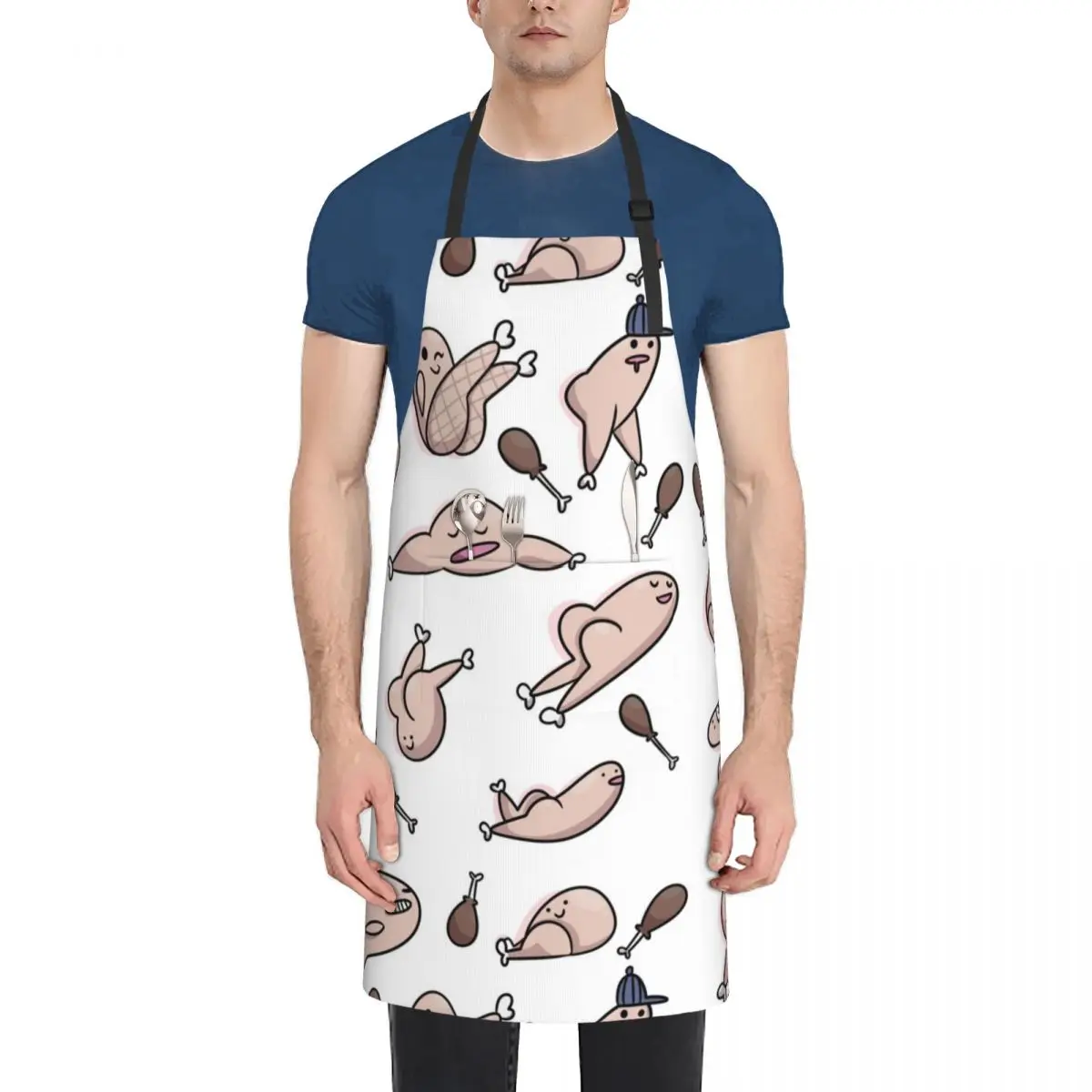 

Chickens Apron Customizable Woman kitchen gadgets Sexy Apron