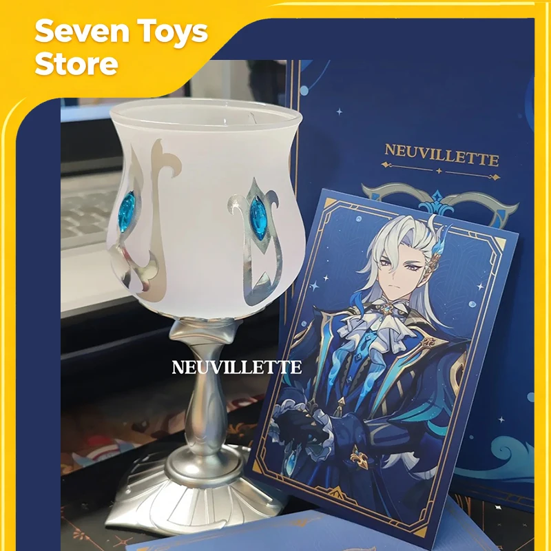Genshin Impact: Fontaine Chalice Gift Set – Neuvillette 'Return Of The Tides Figure Decor Toy Game Peripheral Collect Model Gift