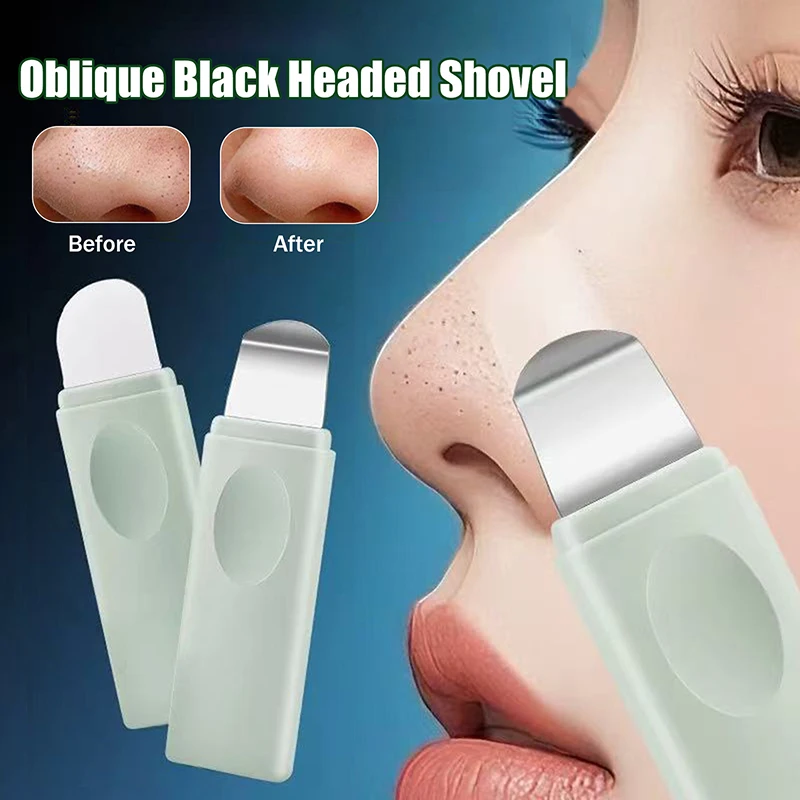 1pcs Handleiding Diepe Reiniging Mee-eter En Whitehead Removal Tool Voor Neus En Gezicht Huid Porie Cleaner Huidverzorging gereedschap Voor Vrouwen