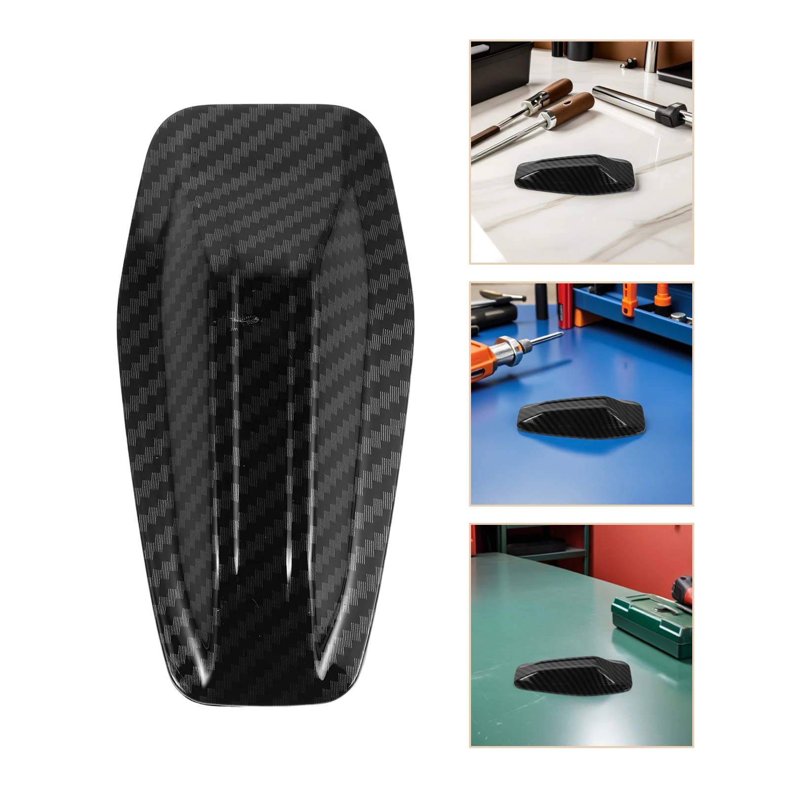 

6Pcs Shark Fin Antenna Cover Universal Car Adhesive Decorative Wing Spoiler Car Aerial Base Automotive Antenna