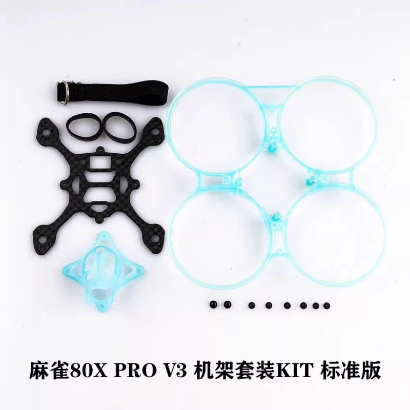 GeLang Sparrow 80X PRO 80mm FPV Drone Frame - Injection Molded Plastic for UAV Racing and Freestyle