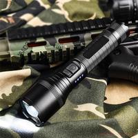 XHP60 Flashlight 18650 Rechargeable Torch USB-C Powerful Tactical Flash Light Zoomable Hunting Lantern Waterproof Hand Lamp