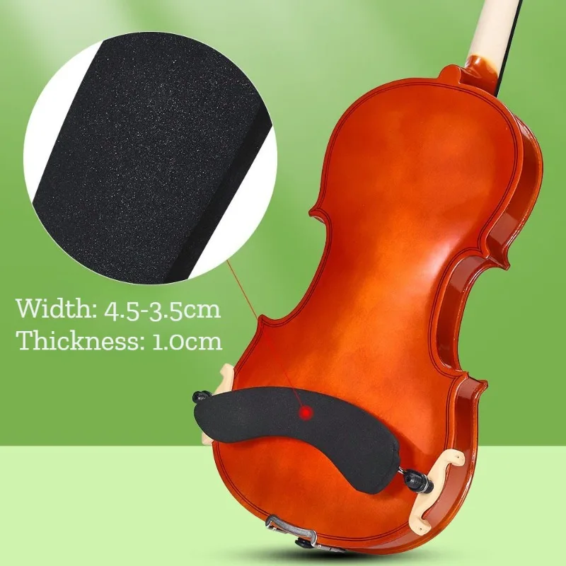 Widen Thicken Violin Shoulder Rest Professional Ergonomic Lightweight Adjustable Violin Shoulder Rests Musical Instrument Parts
