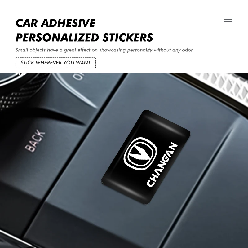 10/20/30pcs Car Lnternal Waterproof Stickers Auto Logo Creative For Changan CS75 CS35 CS15 CS55 CS95 CS85 CX70 EADO CX20 Alsvin