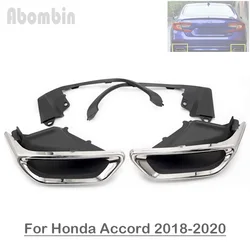 Auto Exhaust Pipe Muffler Tail Outlet For Honda Accord 10th Generation 2018 2019 2020