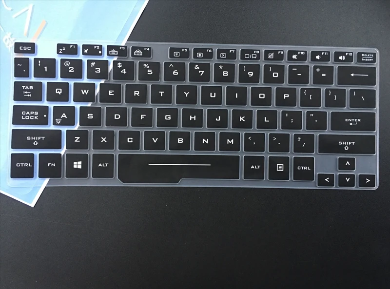 Para ASUS Asus ROG Zephyrus Duo 15 GX550 gx550lxs GX501GX GX501 GI GX531GS GX531GI GX531GWR cubierta del teclado del ordenador portátil Protector de la piel